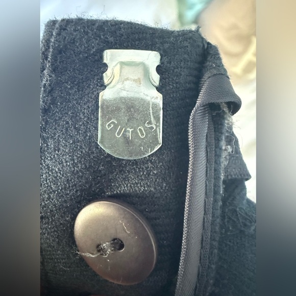 Zara Trafaluc Navy Cropped Pants – Size WM L | Soft Cotton-Blend Trousers EUC - Picture 4 of 10